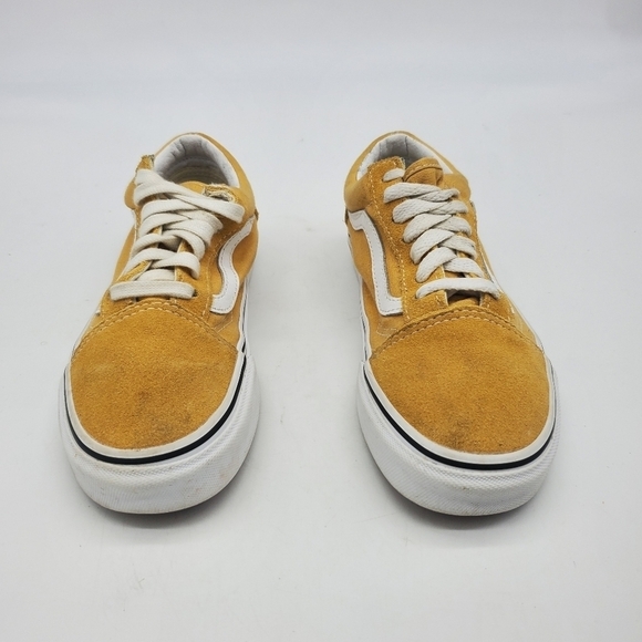 Vans Shoes Men 4.5 Women 6 Off The Wall Unisex Old Skool Classic Skate Yellow - Picture 2 of 12
